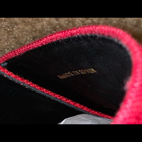 SOLD!! Roger Vivier Canvas rhinestones Espadrilles in Red - Picture 9 of 11